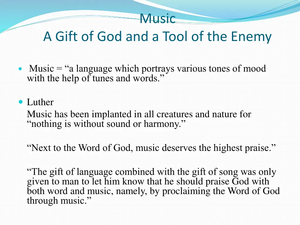 music