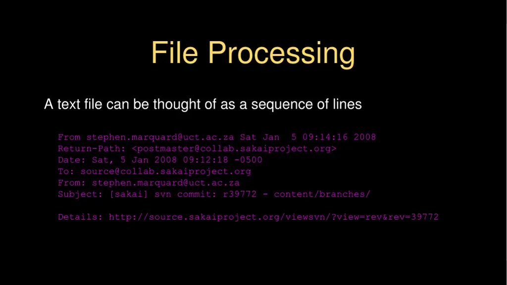 file processing 1