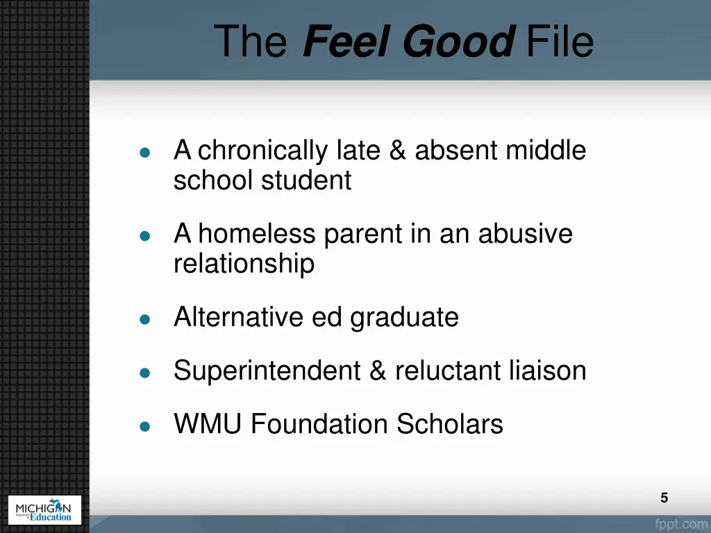 the feel good file