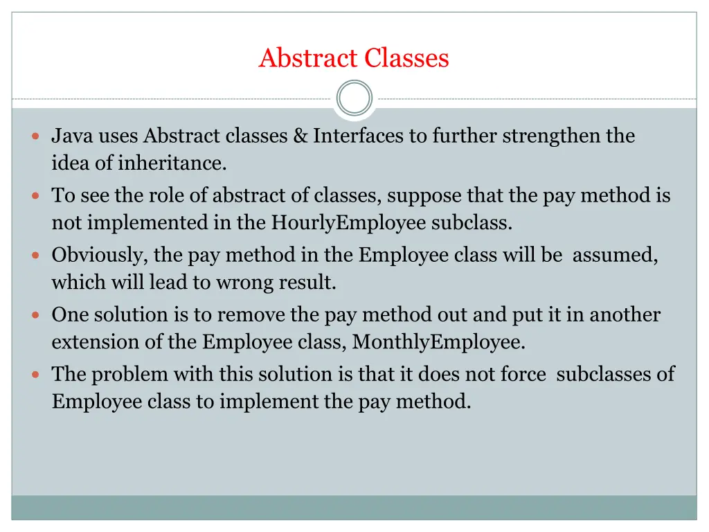abstract classes 1