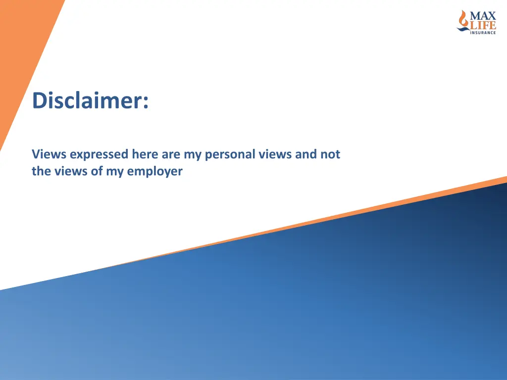 disclaimer