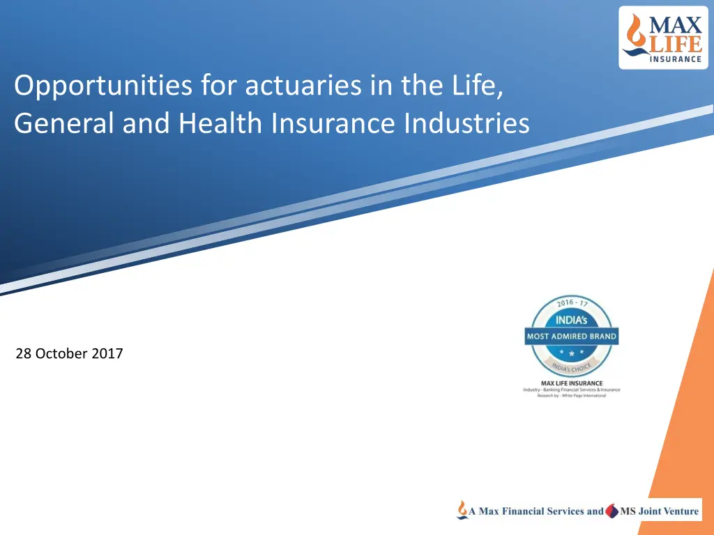 opportunities for actuaries in the life general