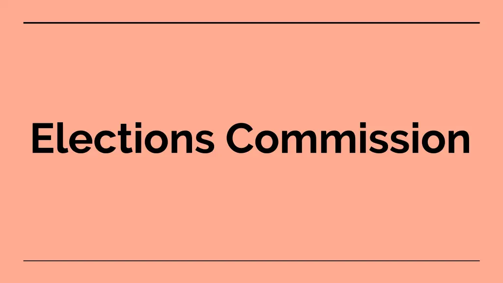 elections commission