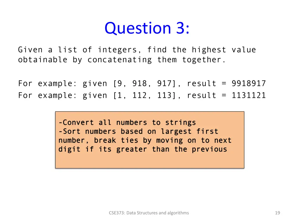 question 3 1