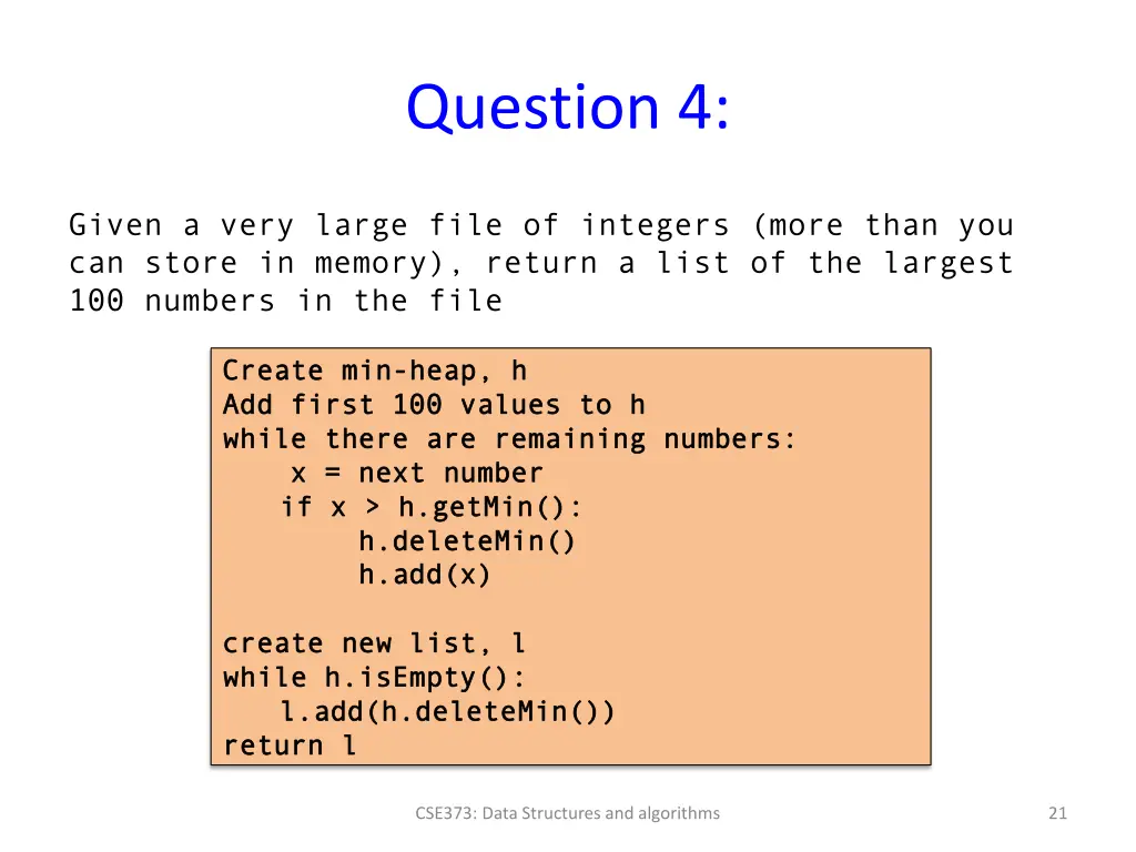question 4 1