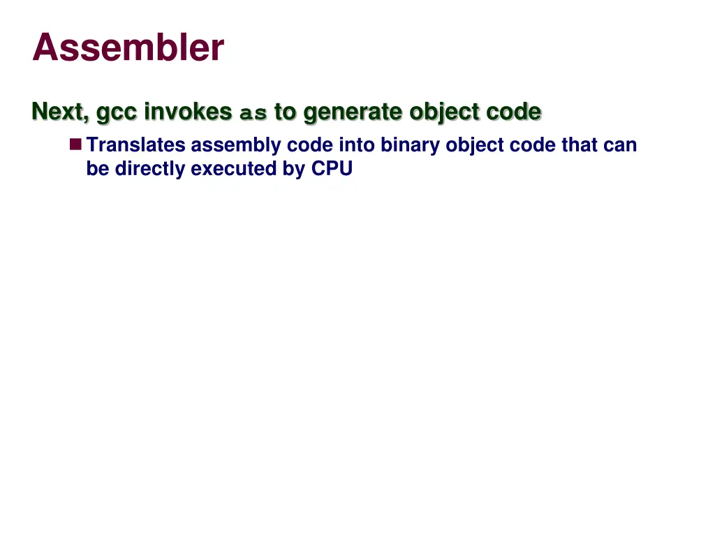 assembler