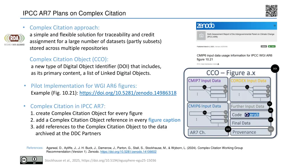 ipcc ar7 plans on complex citation