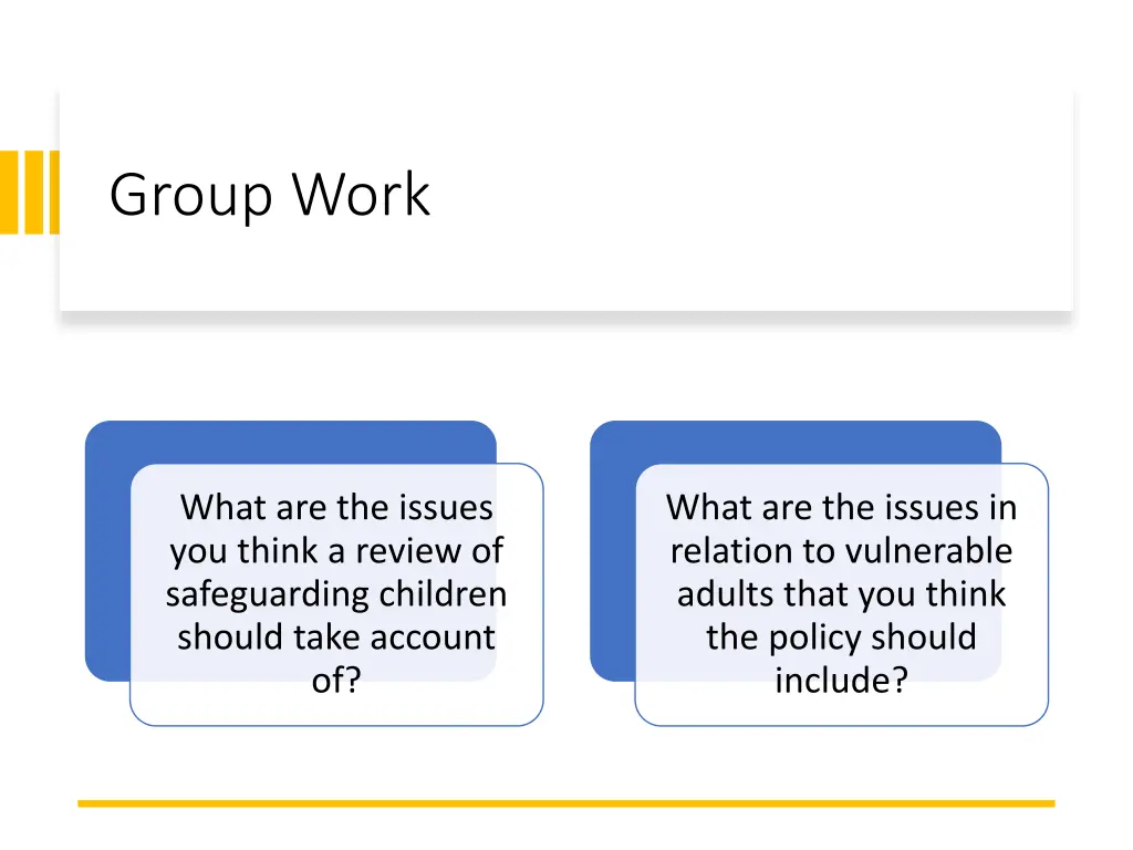 group work
