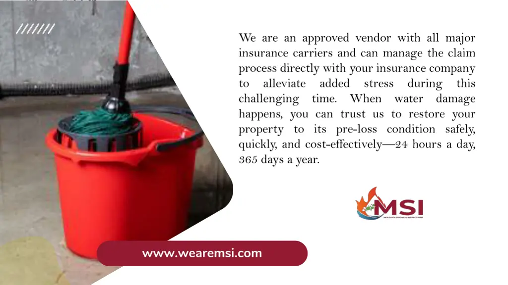we are an approved vendor with all major
