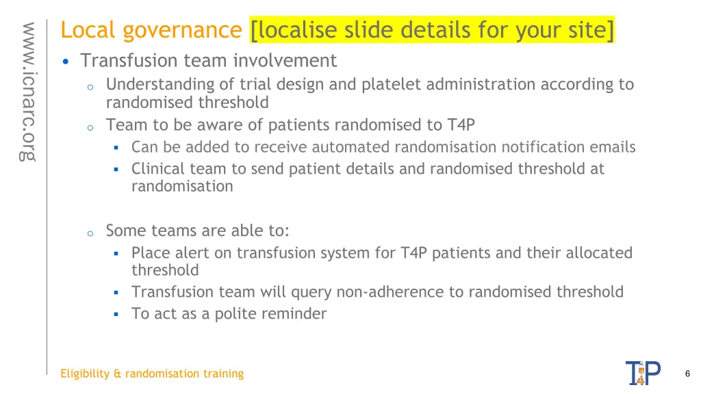 local governance localise slide details for your
