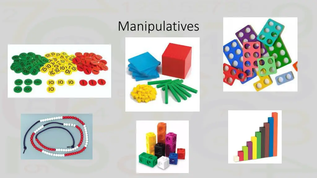manipulatives