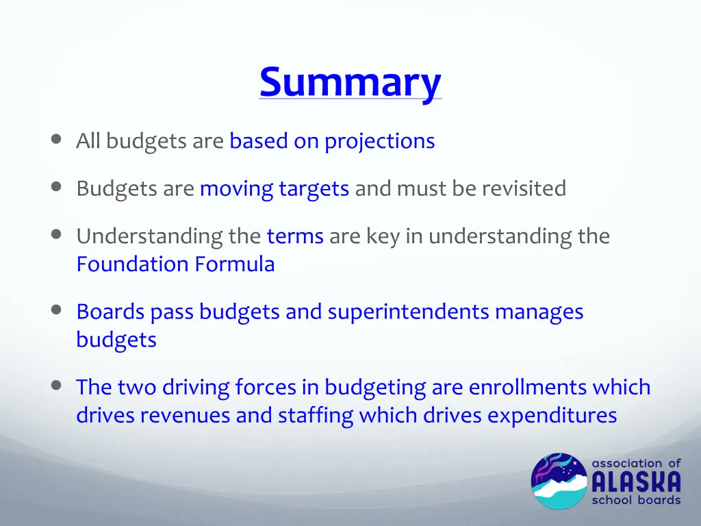 summary