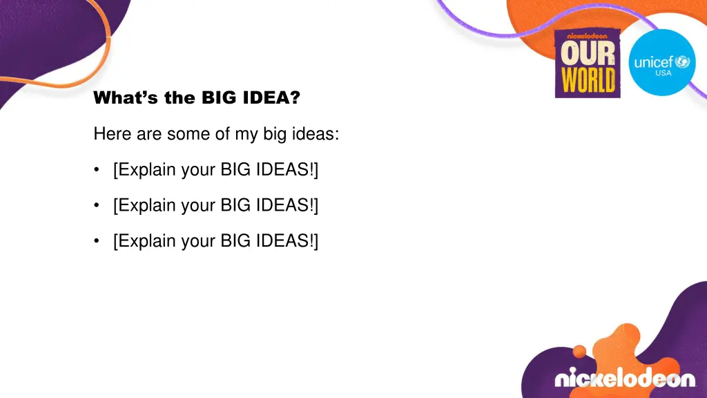 what s the big idea