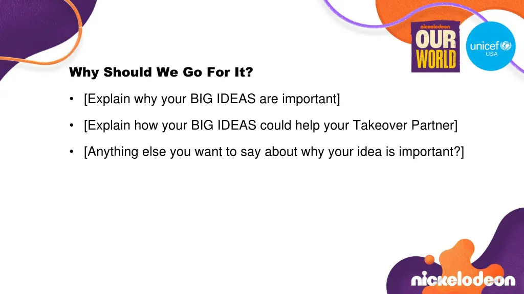 why should we go for it