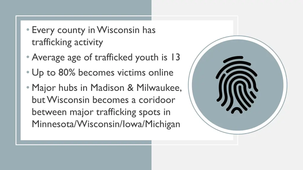every county in wisconsin has trafficking