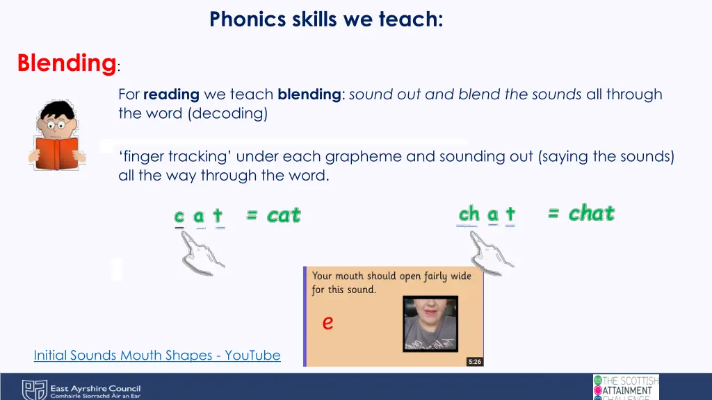 phonics skills we teach