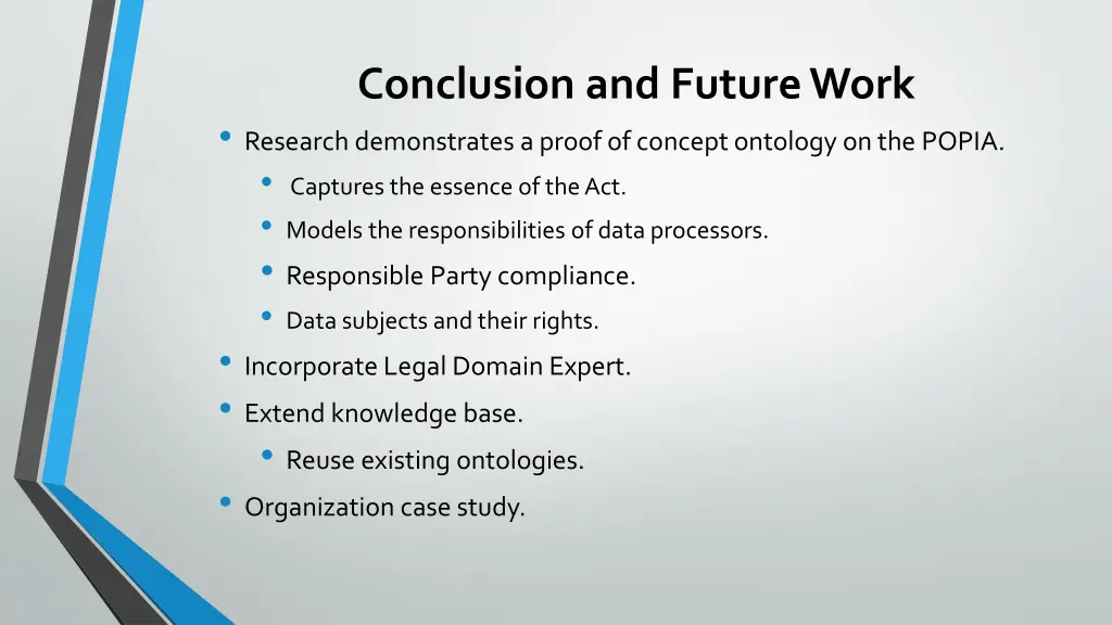 conclusion and future work research demonstrates