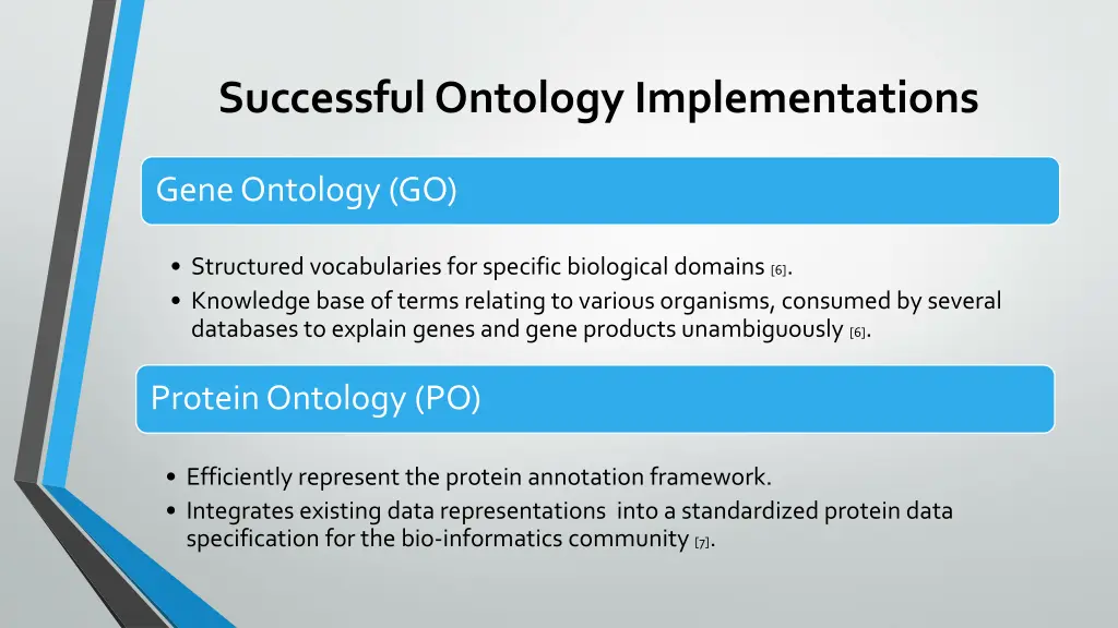 successful ontology implementations