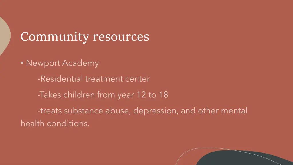 community resources 1