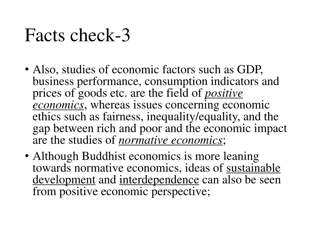 facts check 3