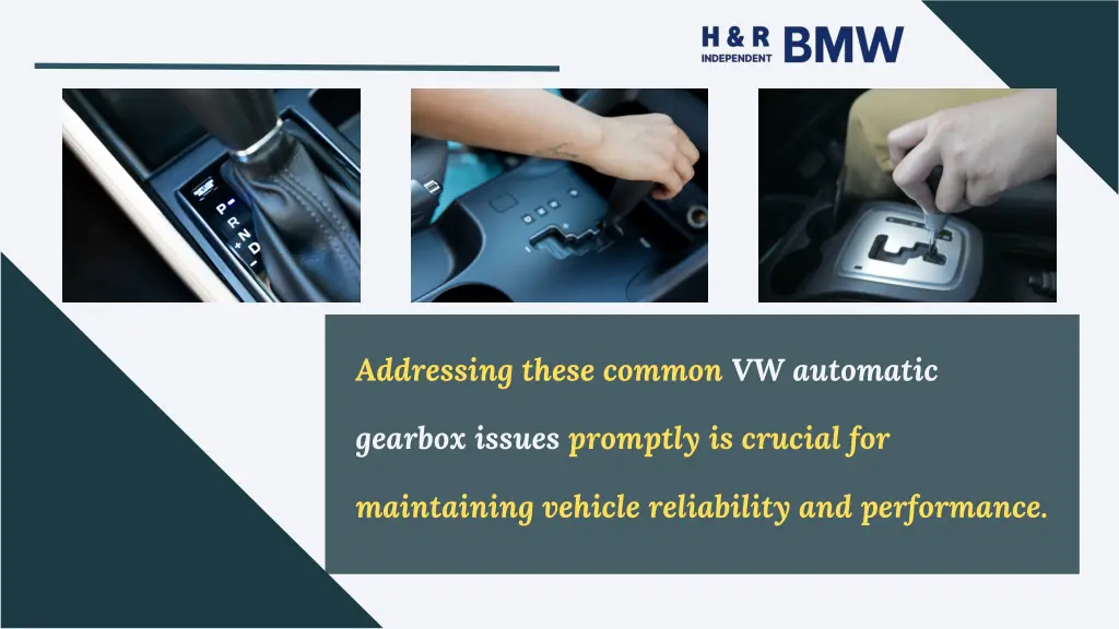 addressing these common vw automatic