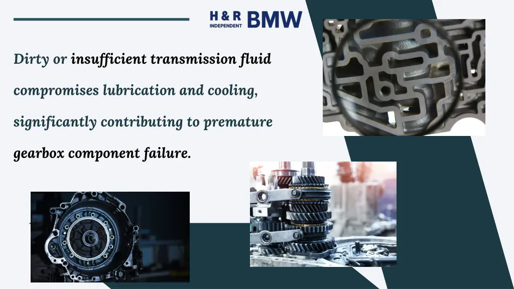 dirty or insufficient transmission fluid