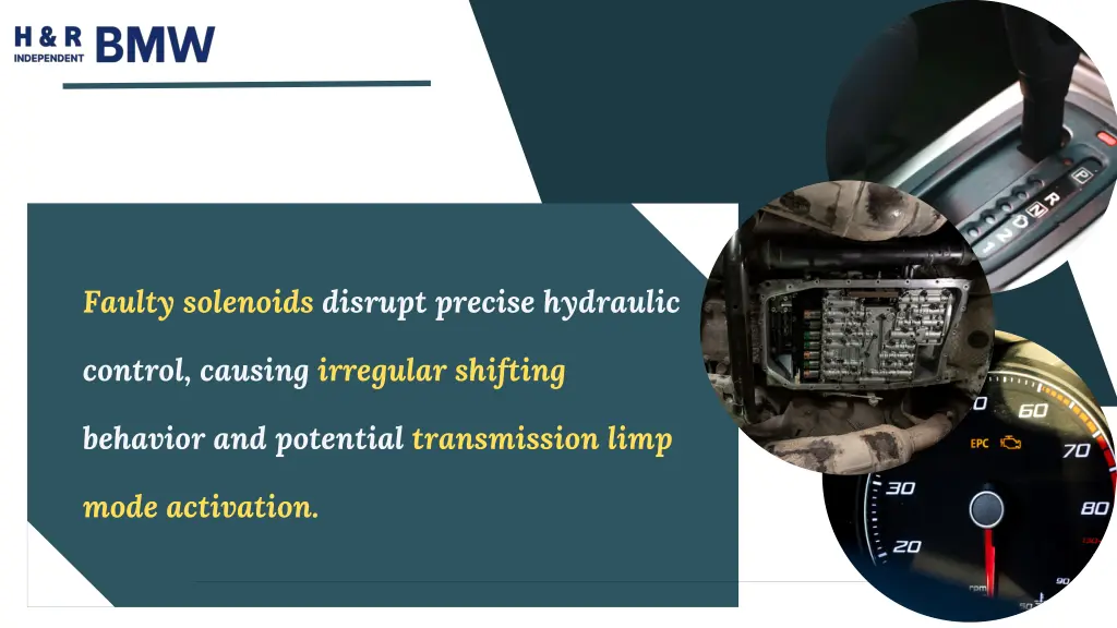 faulty solenoids disrupt precise hydraulic
