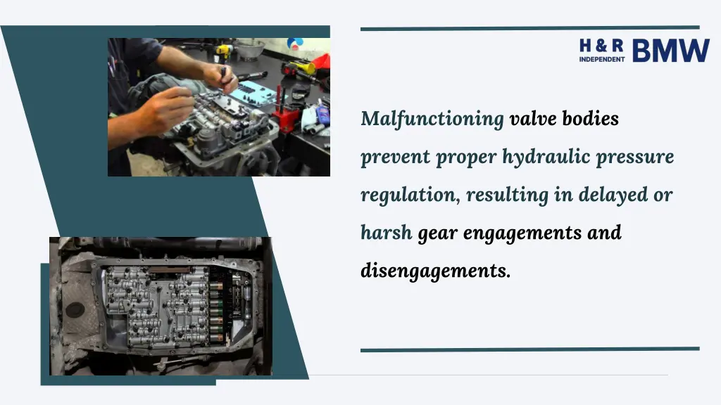 malfunctioning valve bodies