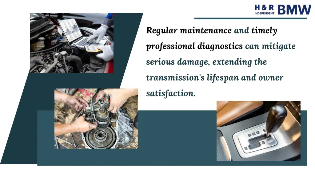 regular maintenance and timely professional