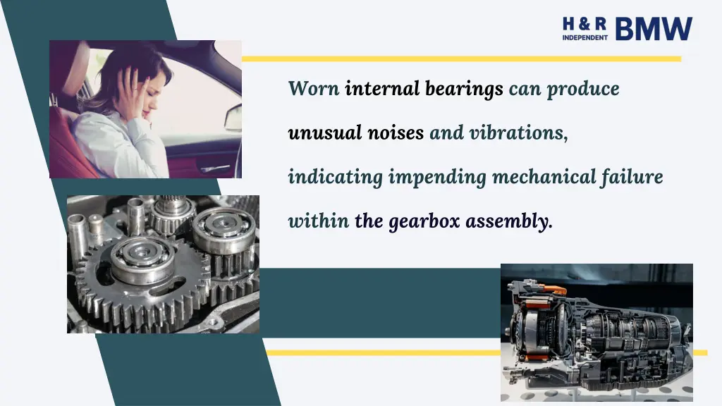 worn internal bearings can produce