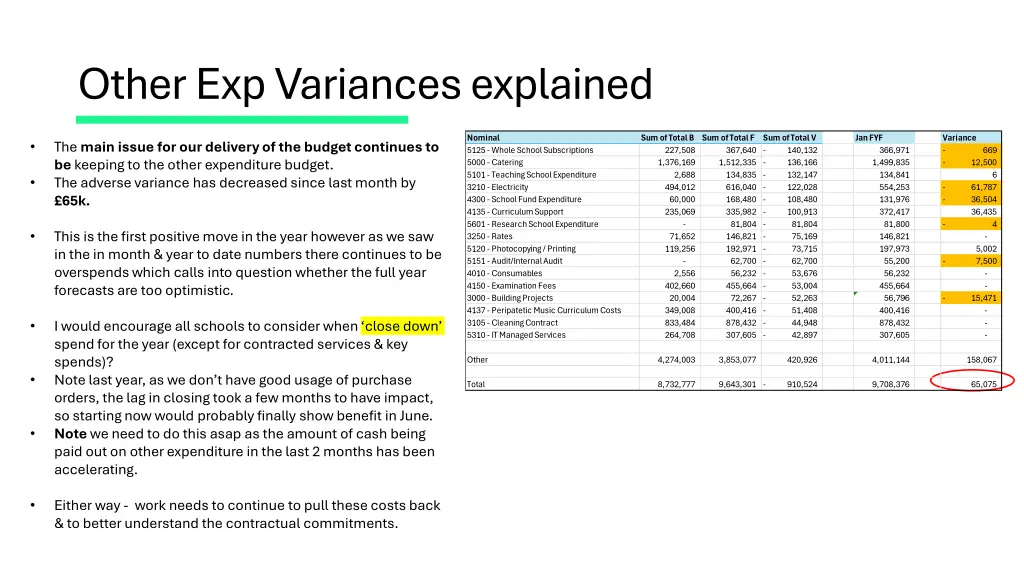 other exp variances explained