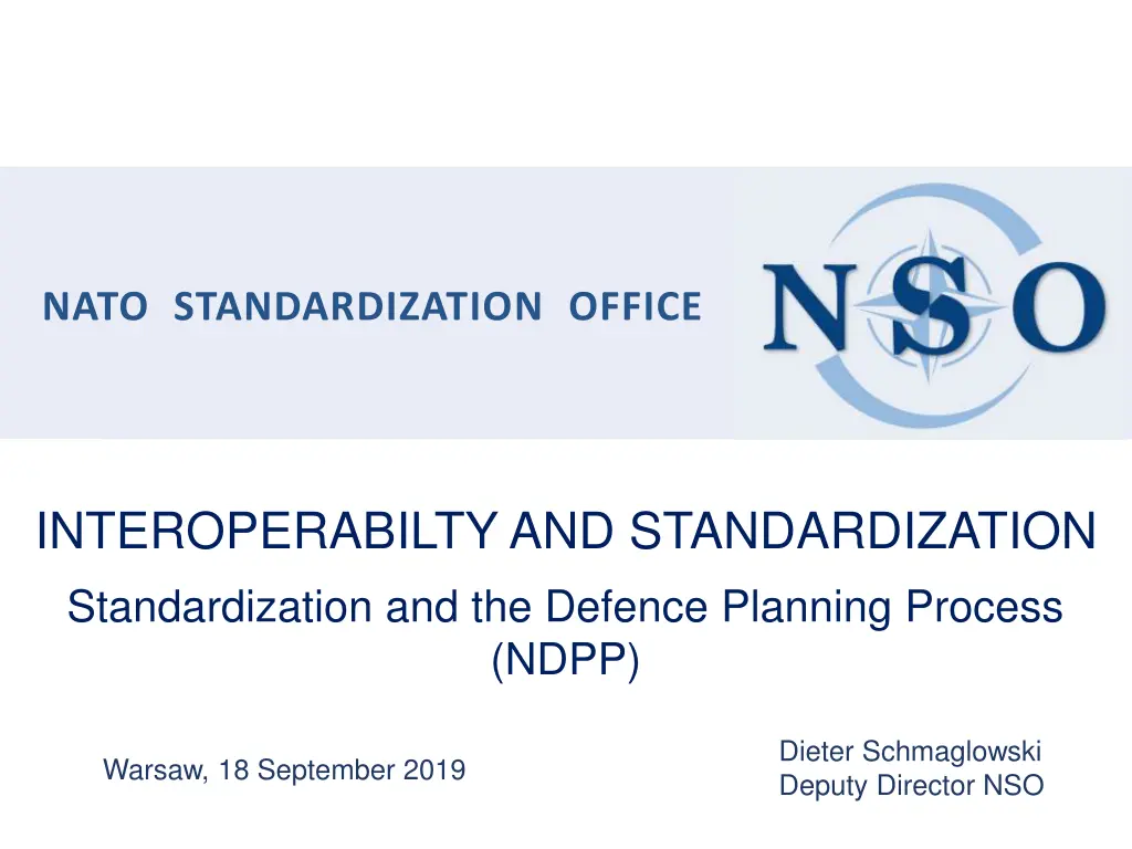 nato standardization office