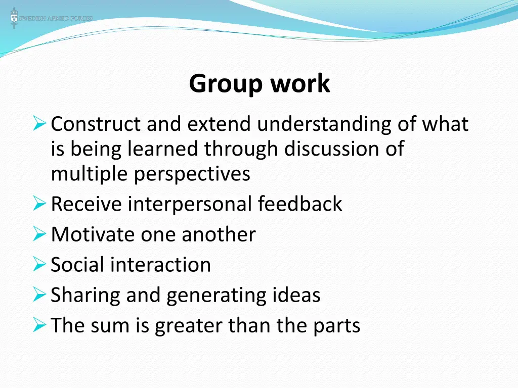 group work
