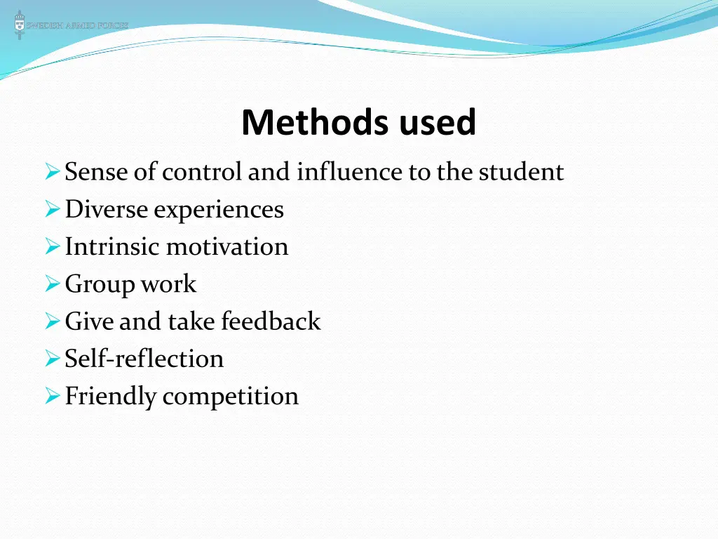 methods used