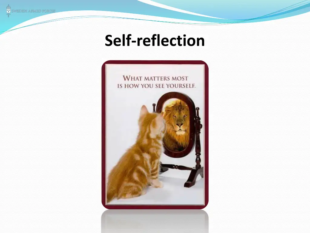 self reflection