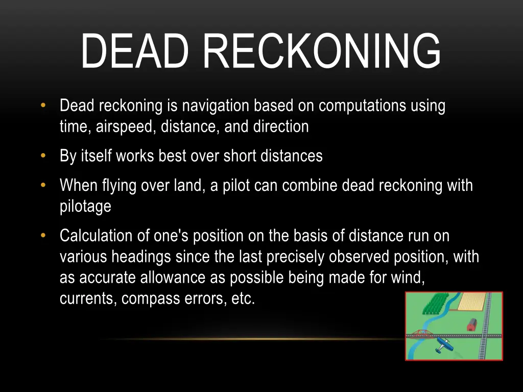 dead reckoning