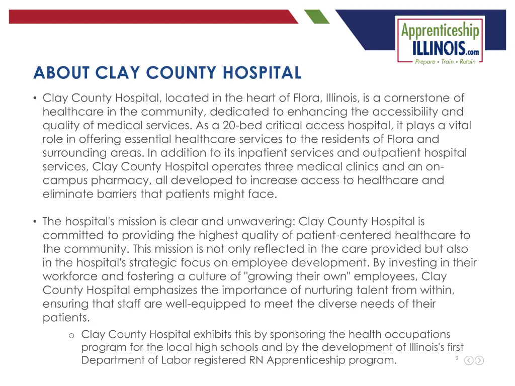 about clay county hospital