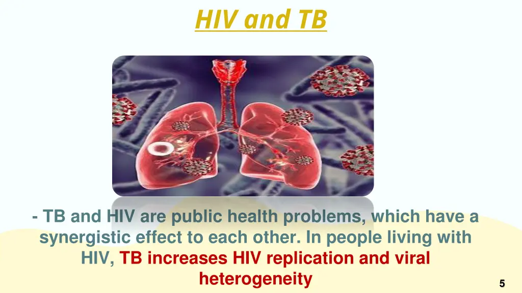 hiv and tb