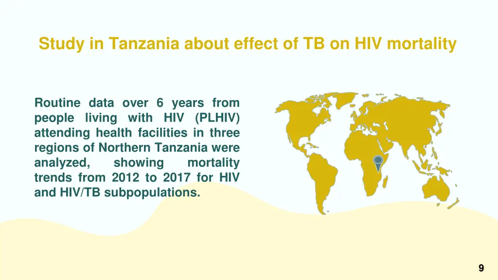 study in tanzania about effect