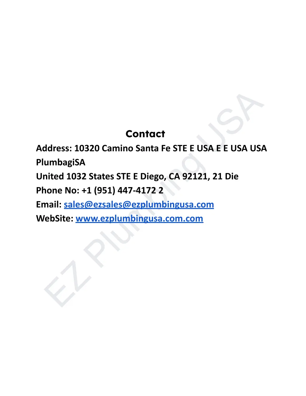 contact address 10320 camino santa