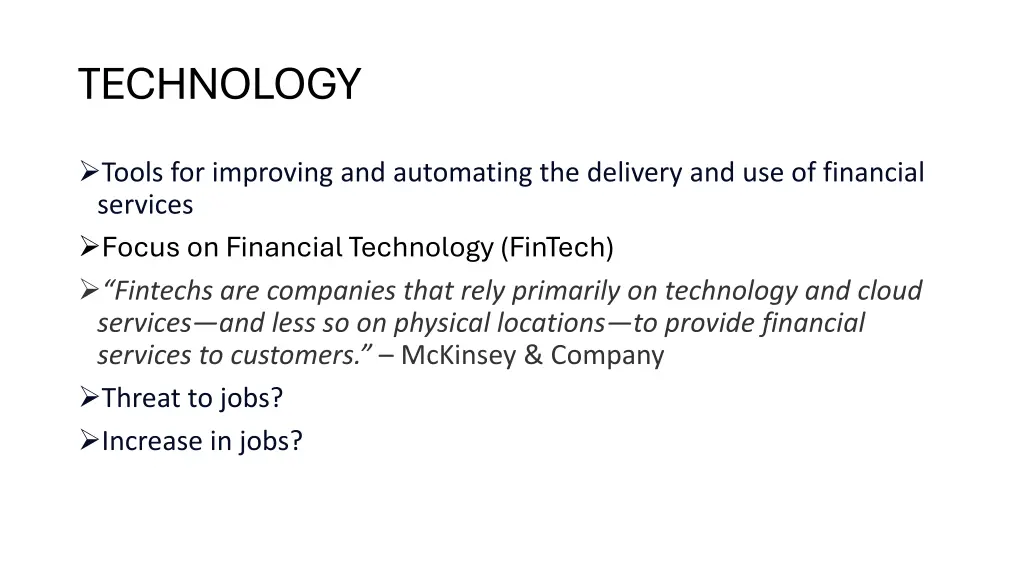 technology