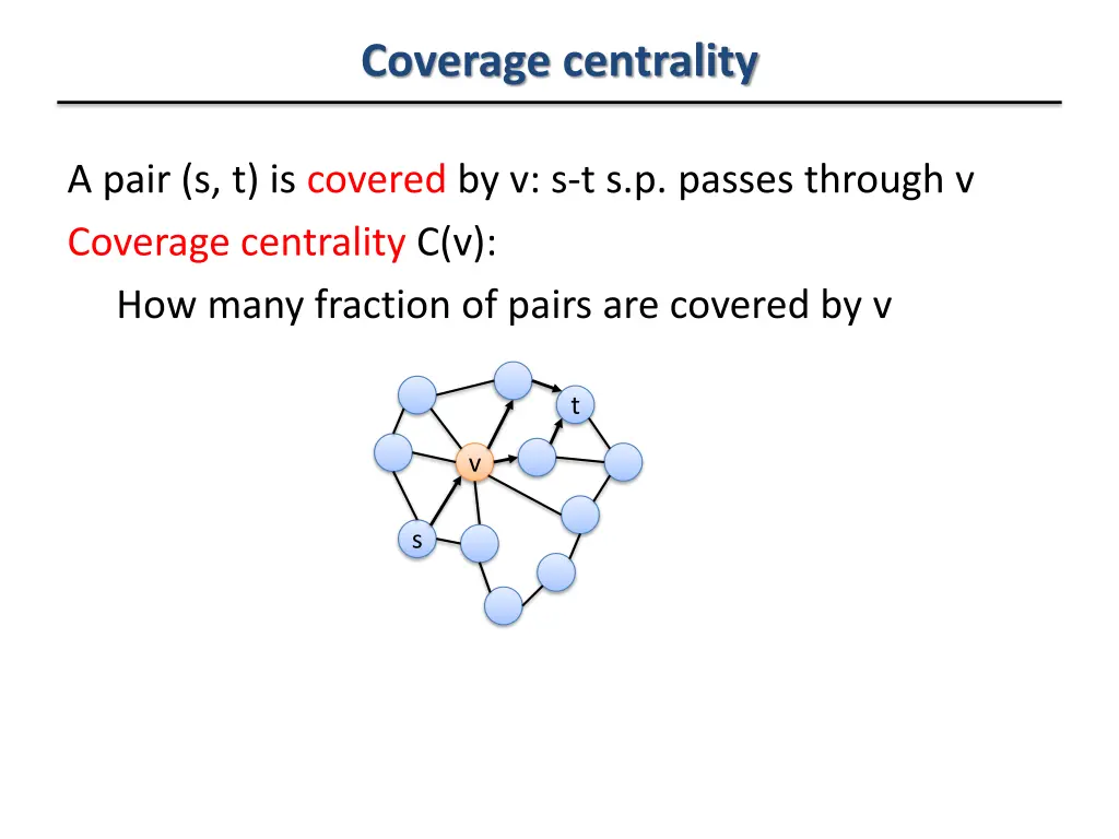 coverage centrality 1
