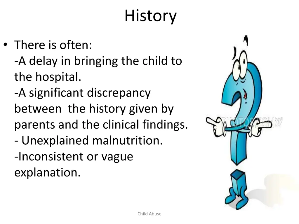 history