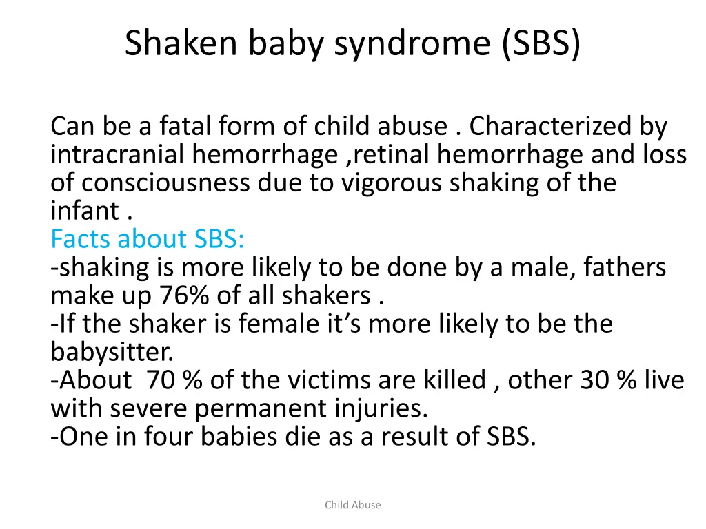 shaken baby syndrome sbs