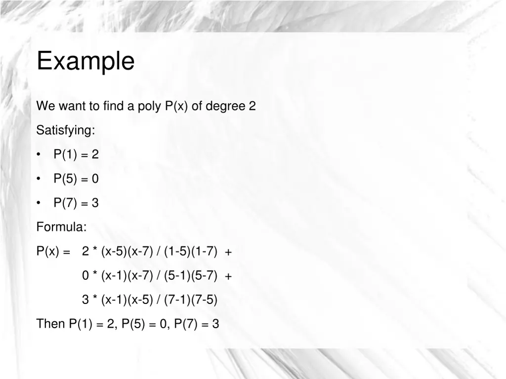 example