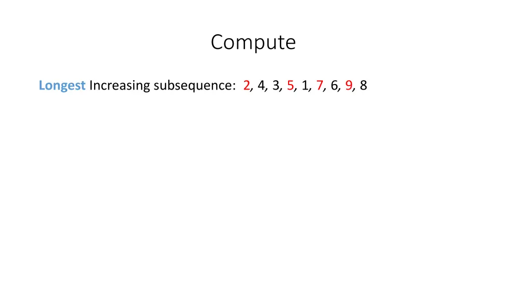 compute 1
