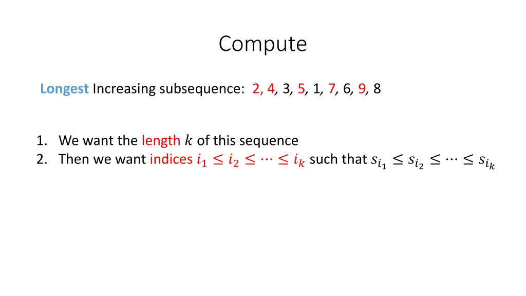 compute 3