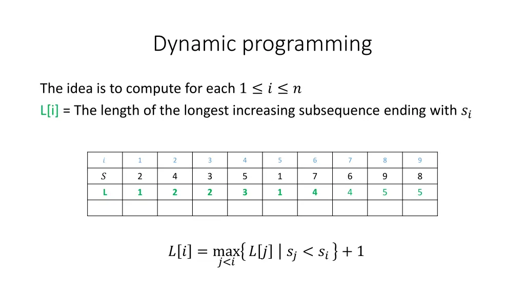 dynamic programming 2