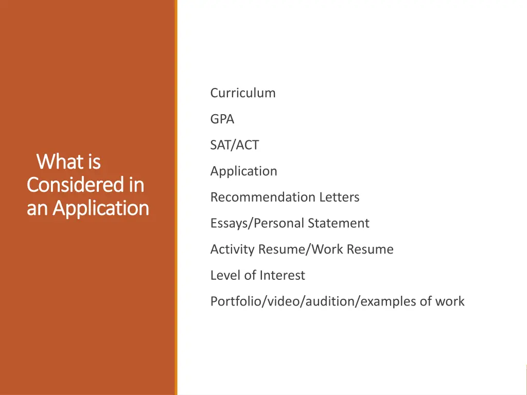curriculum