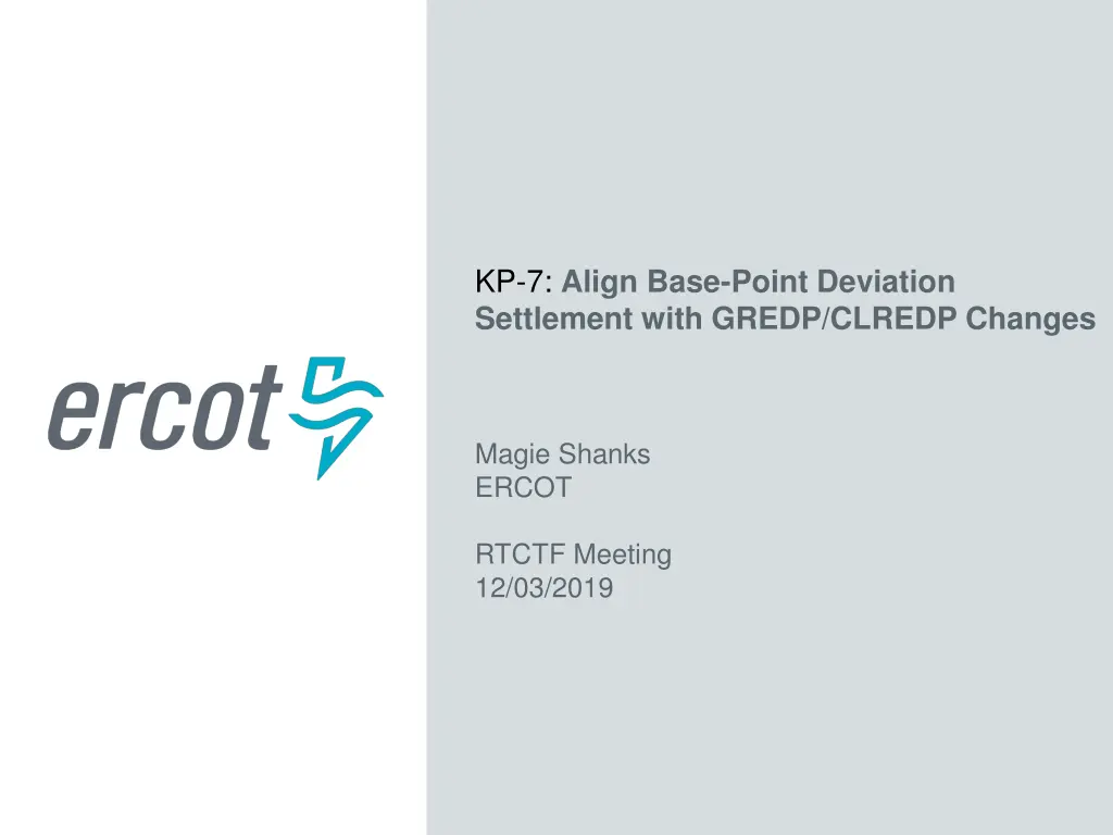 kp 7 align base point deviation settlement with